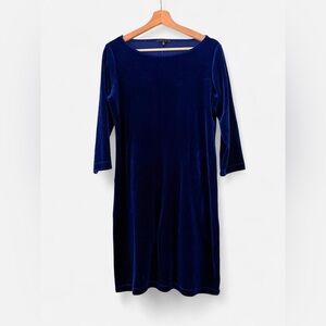 Tiana B. Royal Blue Long Sleeve Dress
